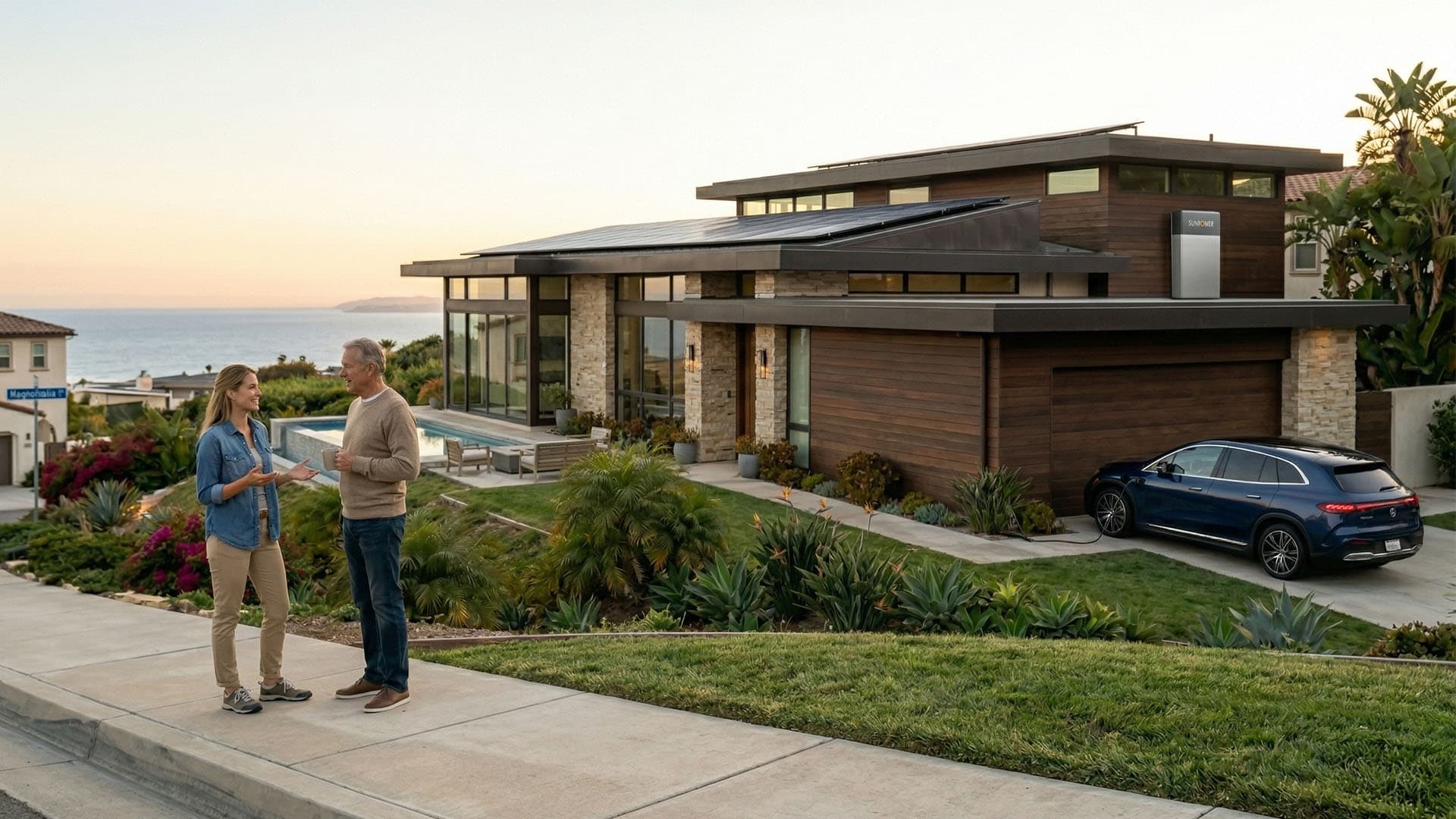 California home with rooftop solar